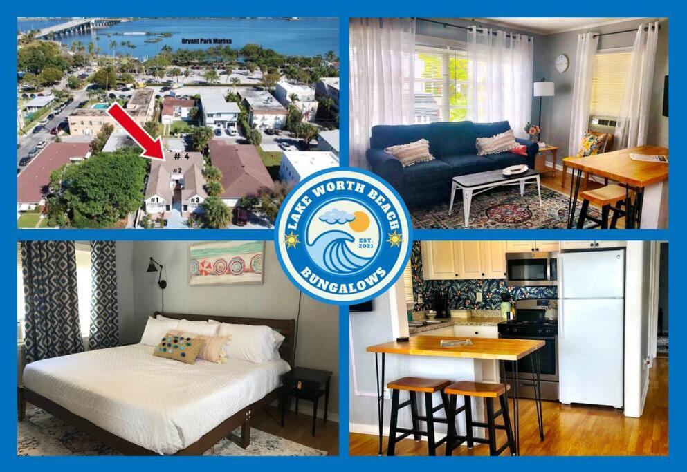 Steps To Beach & Downtown! Cozy Beach Bungalow #1 Lake Worth Beach Zewnętrze zdjęcie